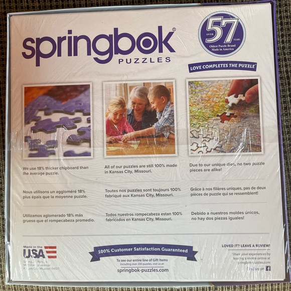 🧩 BNWOT Springbok 1000 Piece Puzzle 🧩 - Picture 2 of 2